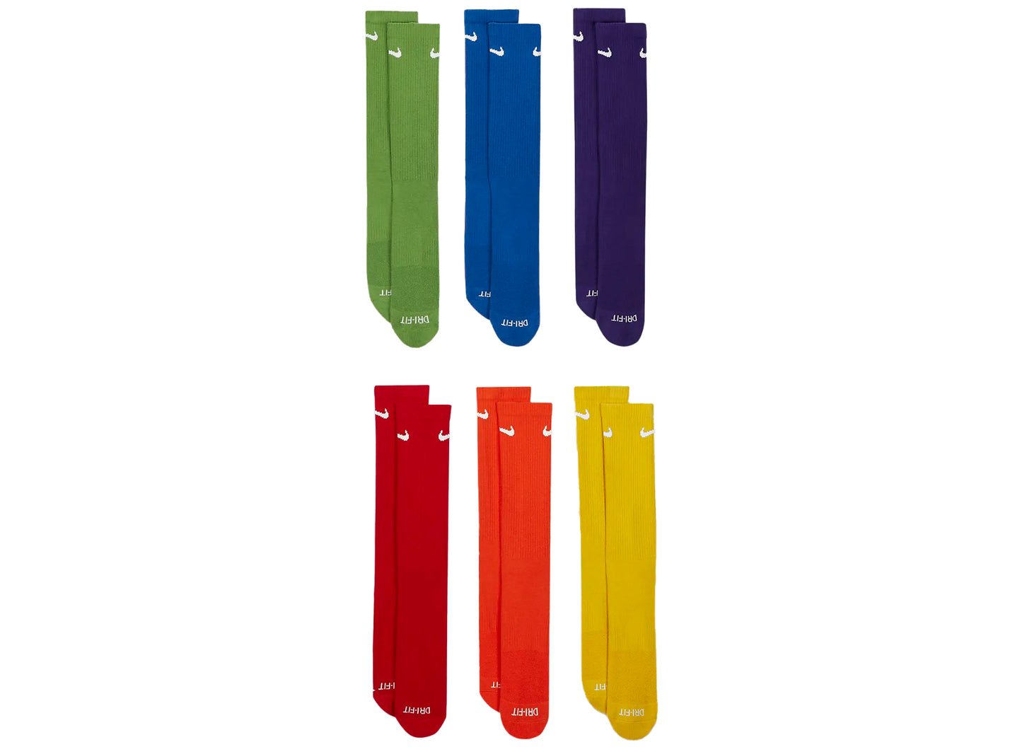 Nike Everyday Plus Cushioned Crew Socks 6 Pack