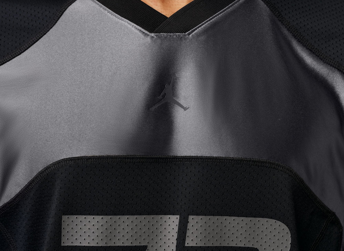 Jordan Flight Jersey Top in Black