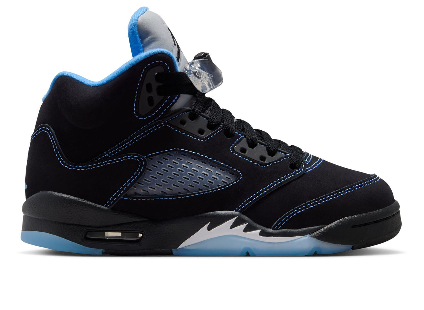 GS Air Jordan 5 Retro "Black University Blue"