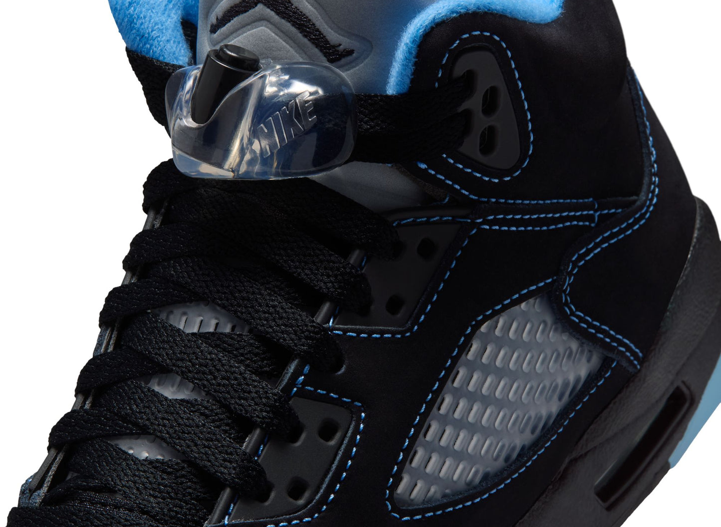 GS Air Jordan 5 Retro "Black University Blue"