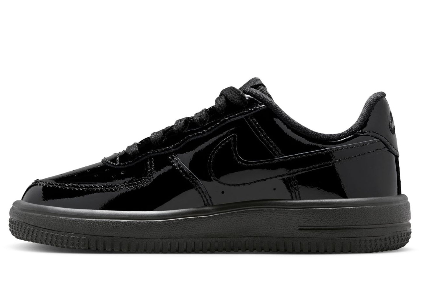 GS Nike Force 1 Low LV8 BP Lace in Black