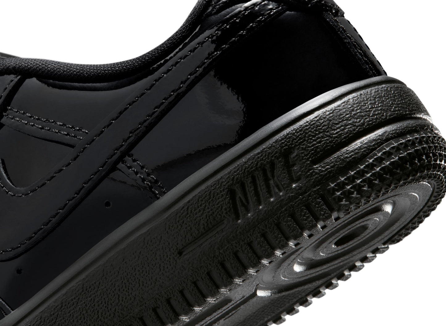 GS Nike Force 1 Low LV8 BP Lace in Black
