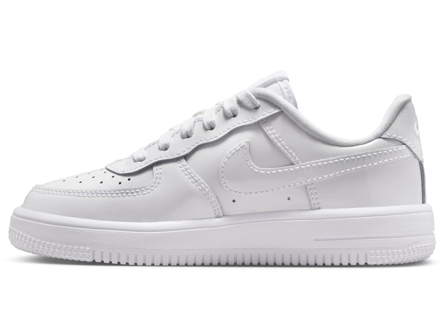 GS Nike Force 1 Low LV8 BP Lace in White
