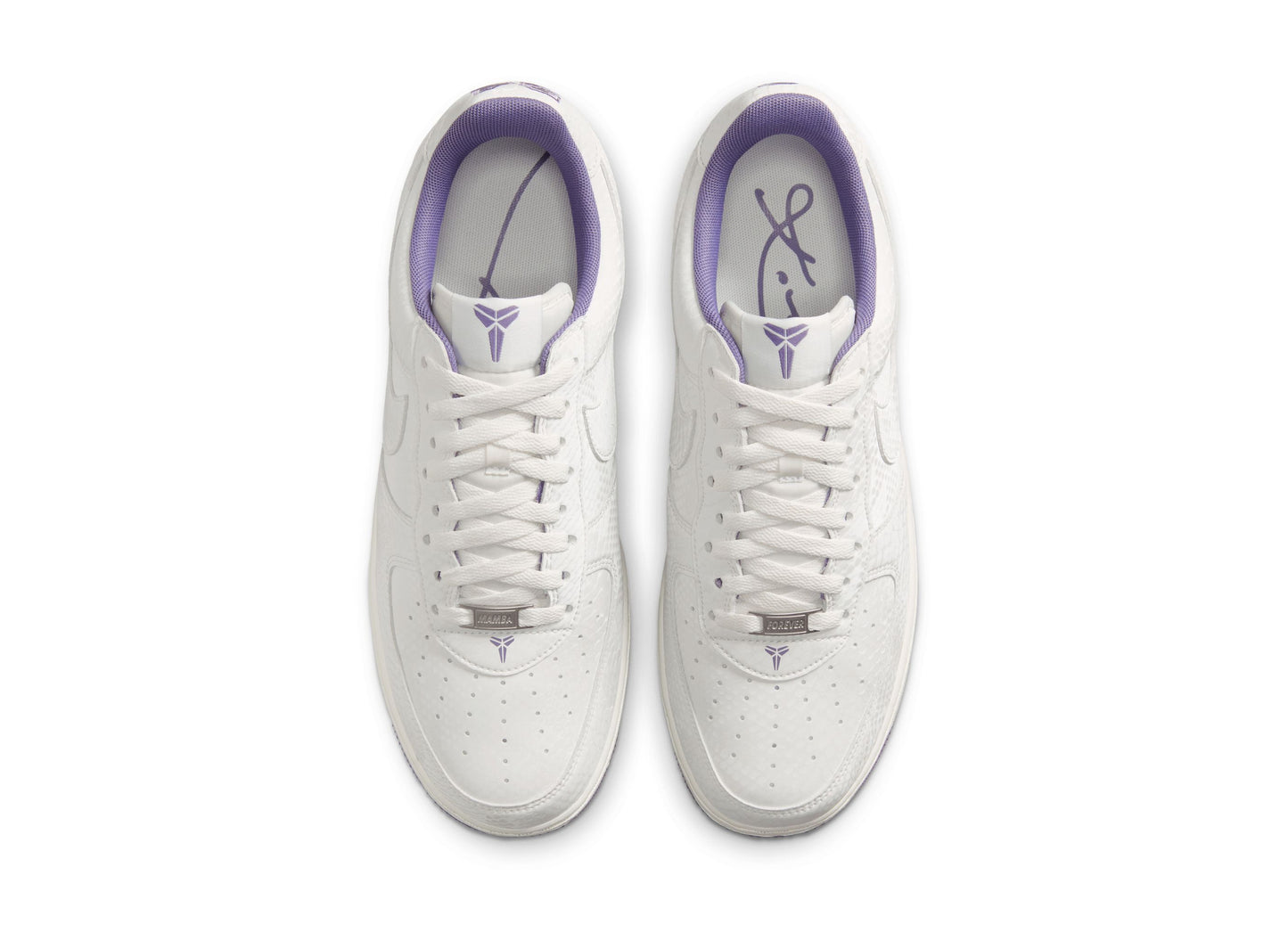 Nike Kobe Air Force 1 Low in Summit White / Daybreak