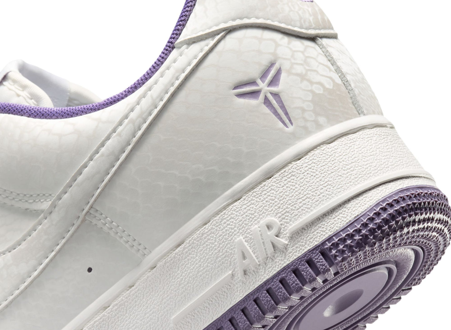Nike Kobe Air Force 1 Low in Summit White / Daybreak