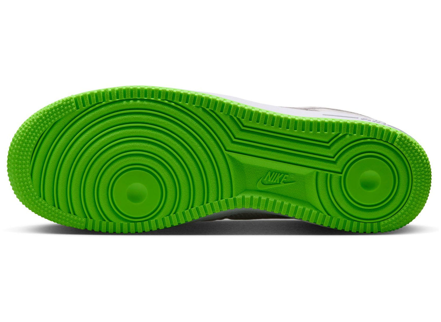 Nike Kobe Air Force 1 Low in Vast Grey / Electric Green — view 5