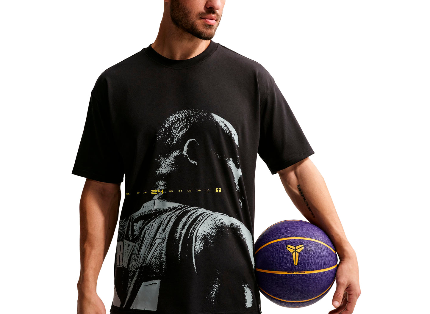 Nike Kobe Dri-FIT Basketball T-Shirt in Black — view 5
