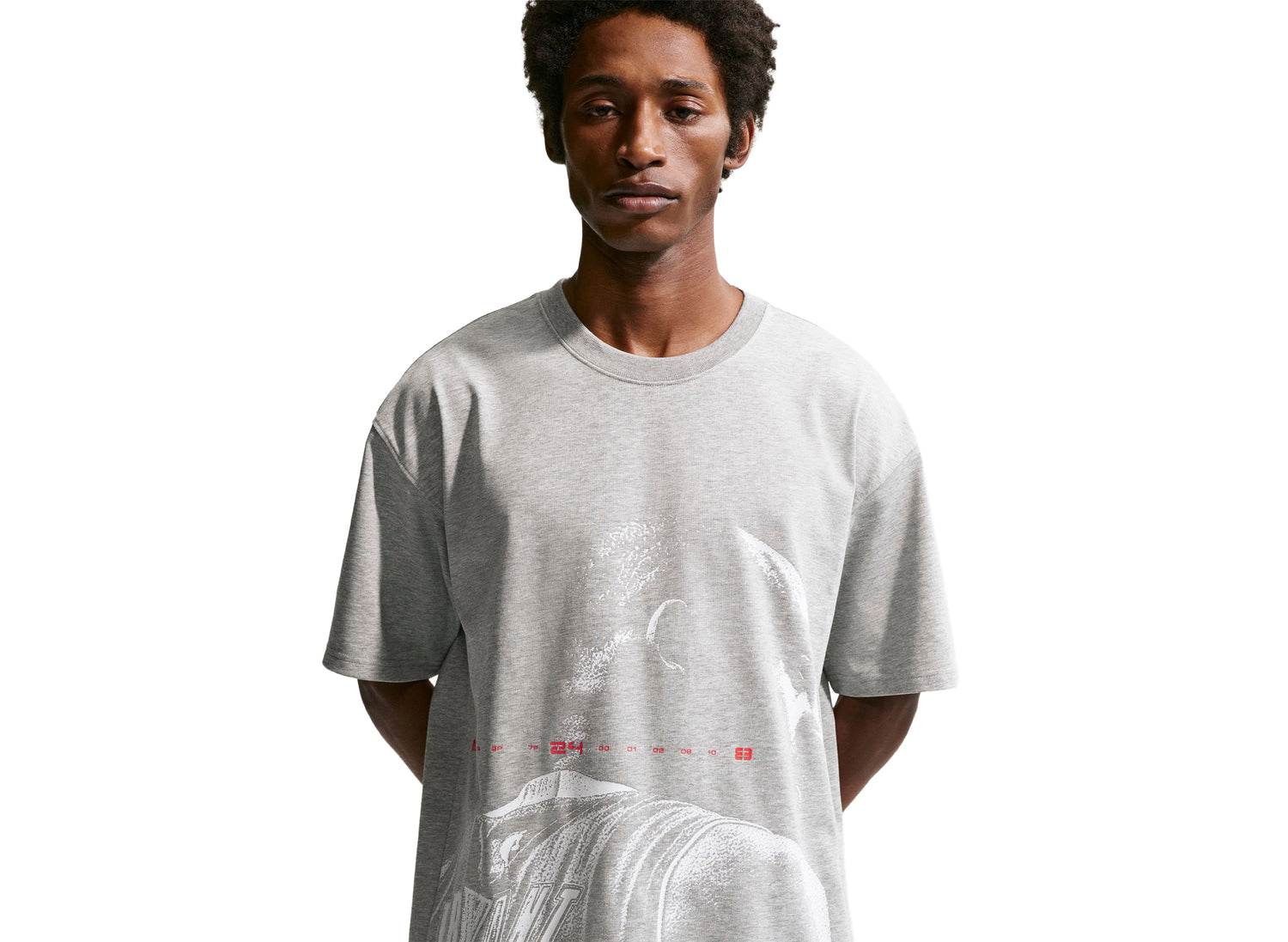 Nike Kobe Dri-FIT Basketball T-Shirt in Dark Grey Heather — view 3