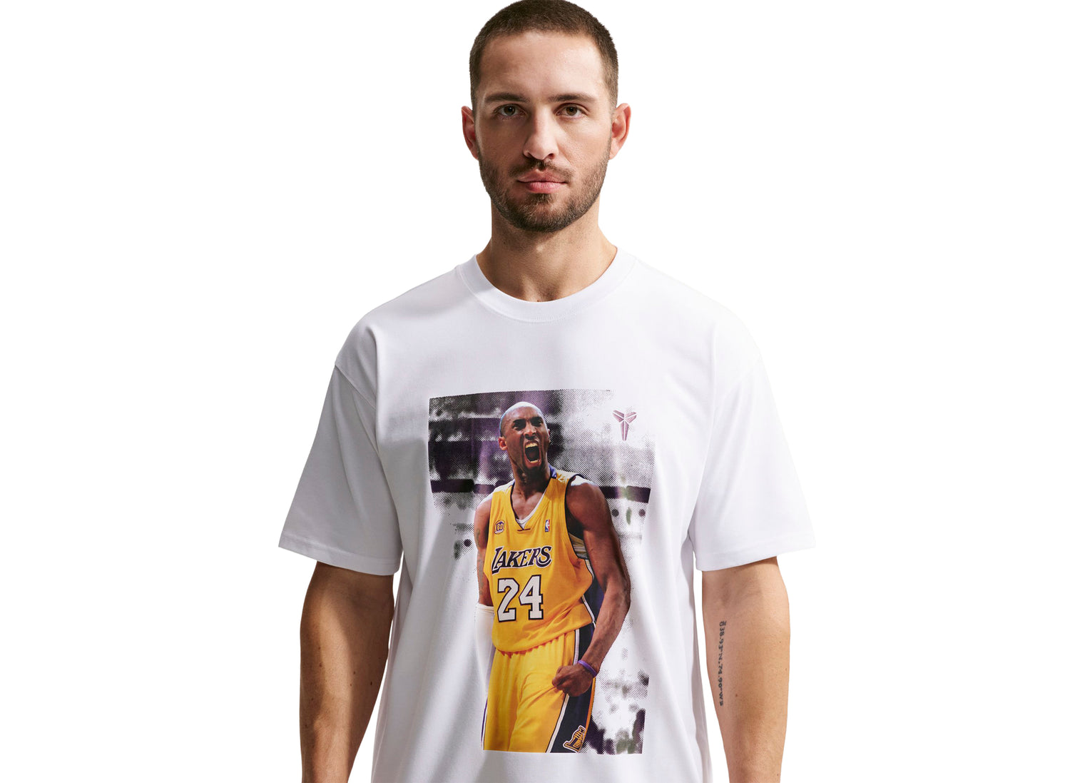 Nike Kobe Dri-FIT Basketball T-Shirt in White — view 3