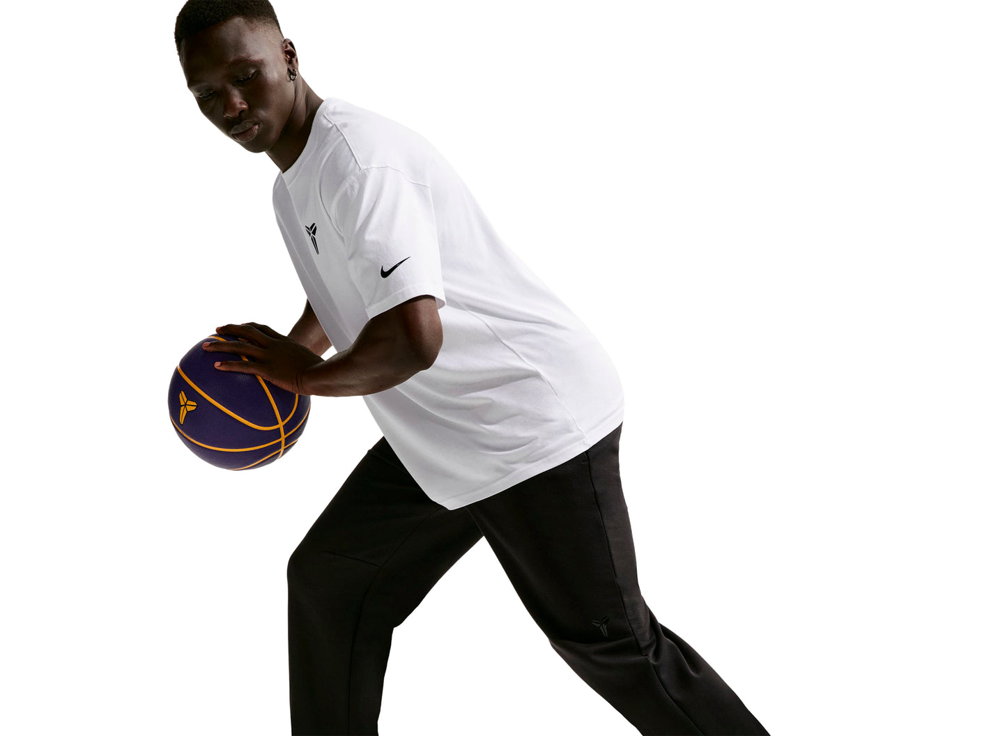 Nike Kobe Dri-FIT Fleece Pants in Black — view 5