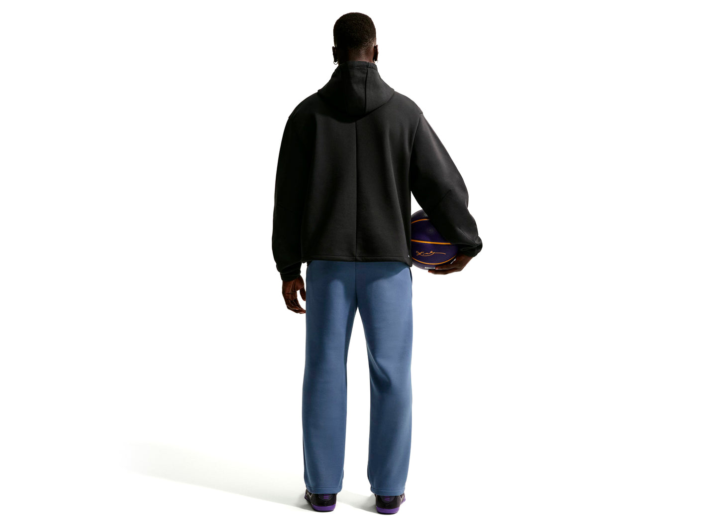 Nike Kobe Dri-FIT Fleece Pants in Diffused Blue — view 2