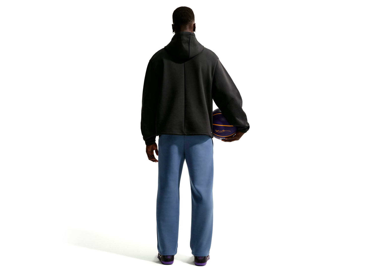 Nike Kobe Dri-FIT Fleece Pants in Diffused Blue — view 2
