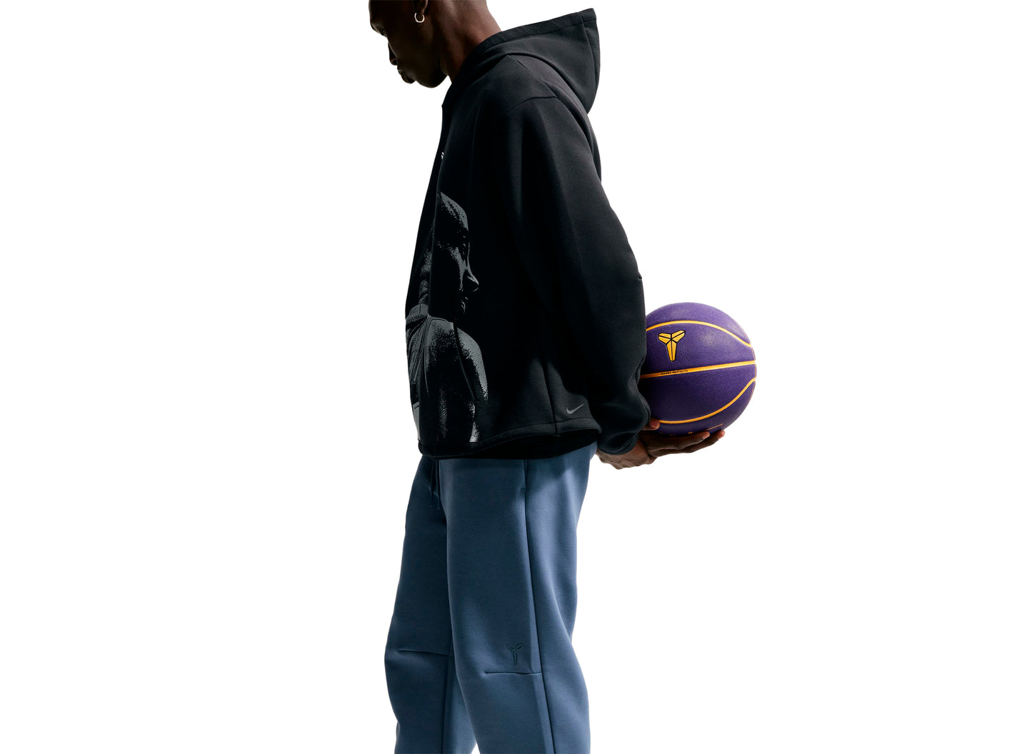Nike Kobe Dri-FIT Fleece Pants in Diffused Blue — view 5