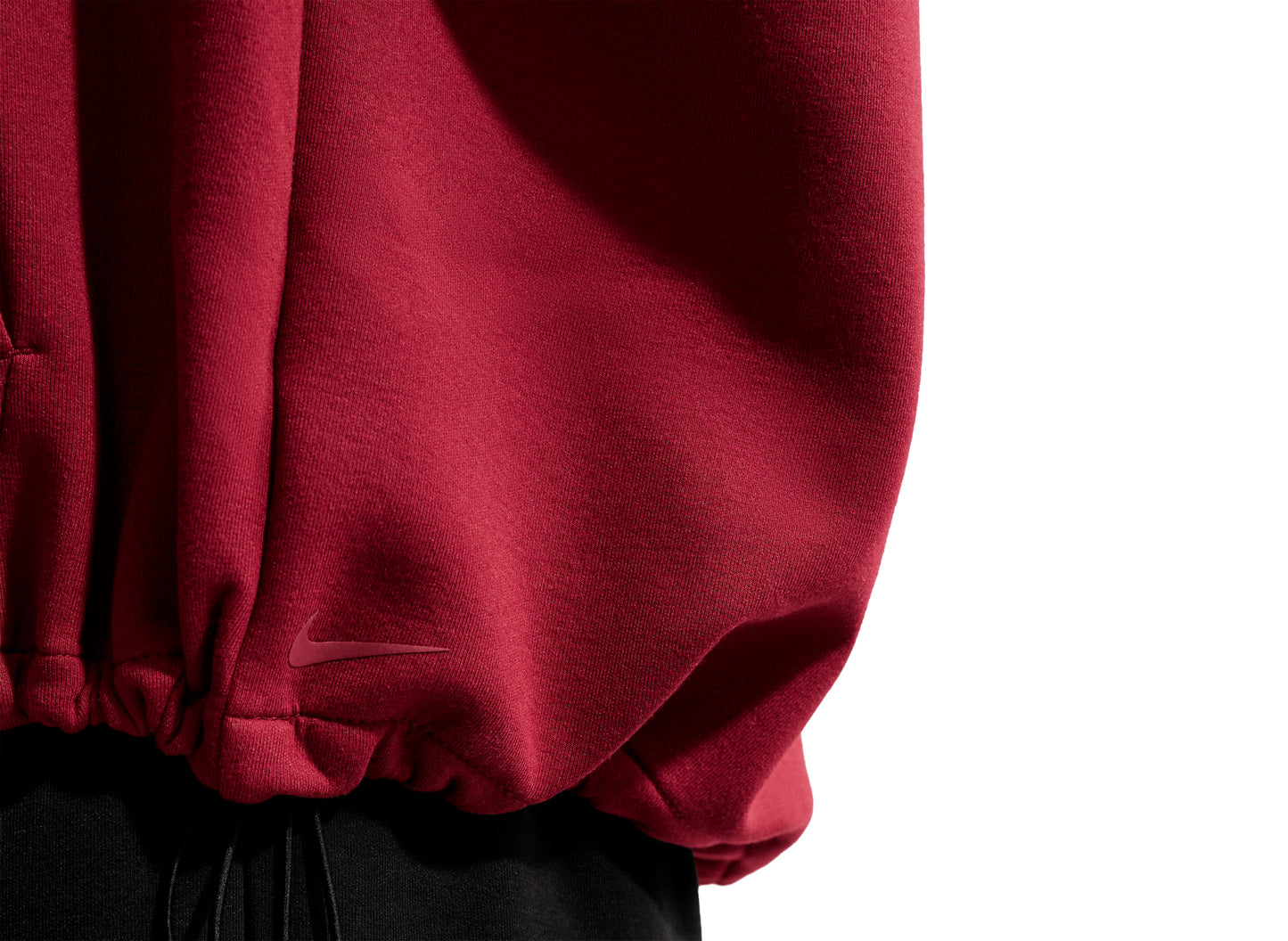 Nike Kobe Dri-FIT Fleece Pullover Basketball Hoodie in Team Red — view 6