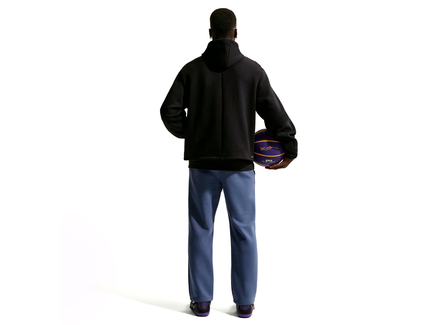 Nike Kobe Dri-FIT Fleece Pullover Hoodie in Black — view 2
