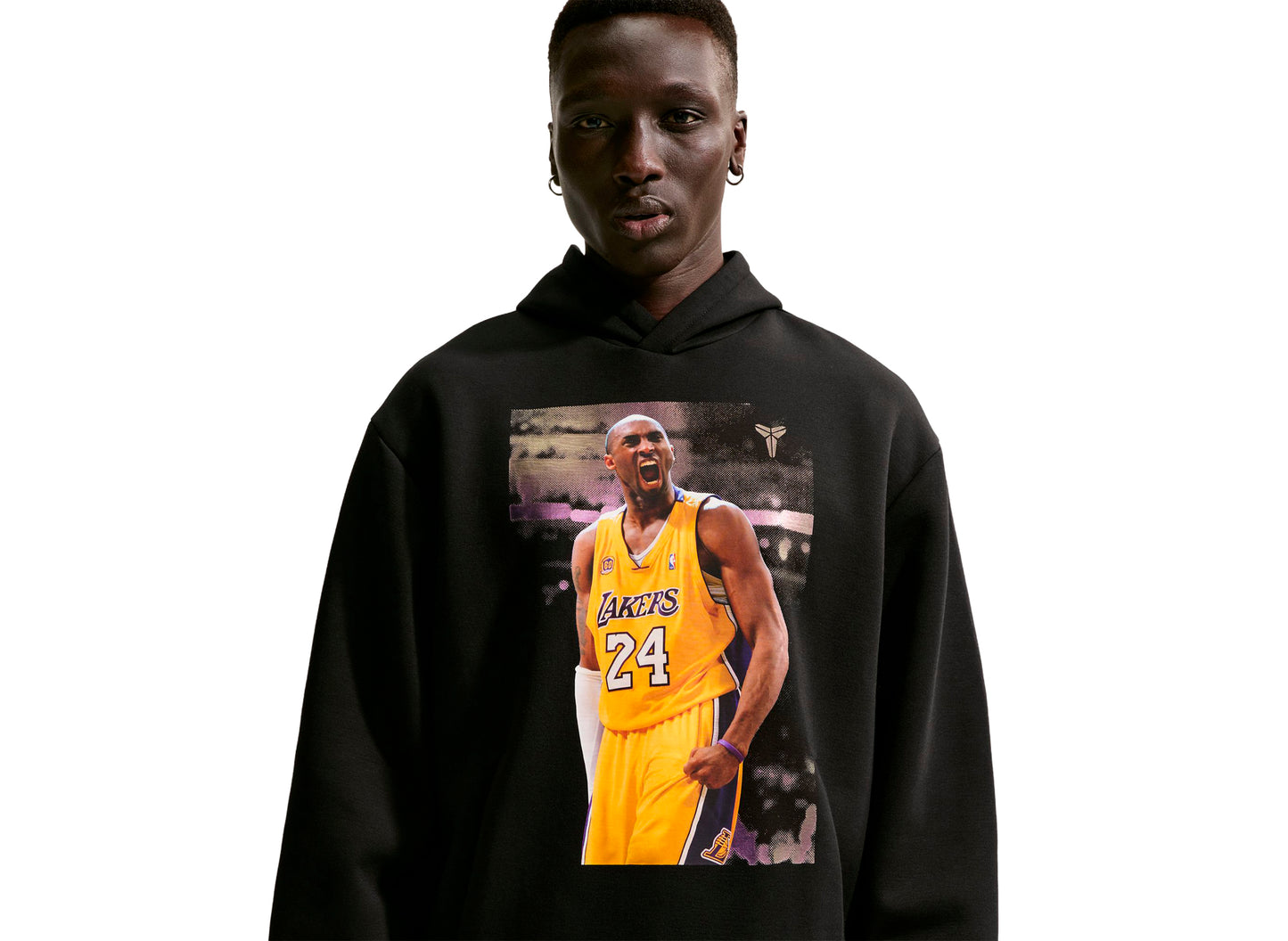 Nike Kobe Dri-FIT Fleece Pullover Hoodie in Black — view 3