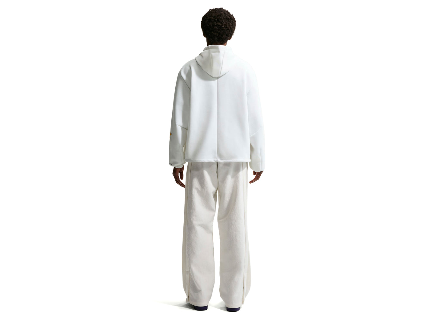 Nike Kobe Dri-FIT Fleece Pullover Hoodie in White — view 2