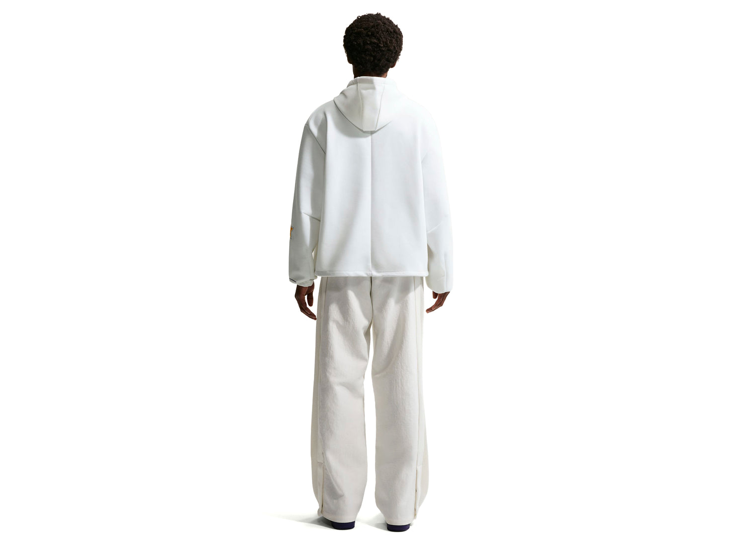 Nike Kobe Dri-FIT Fleece Pullover Hoodie in White — view 2