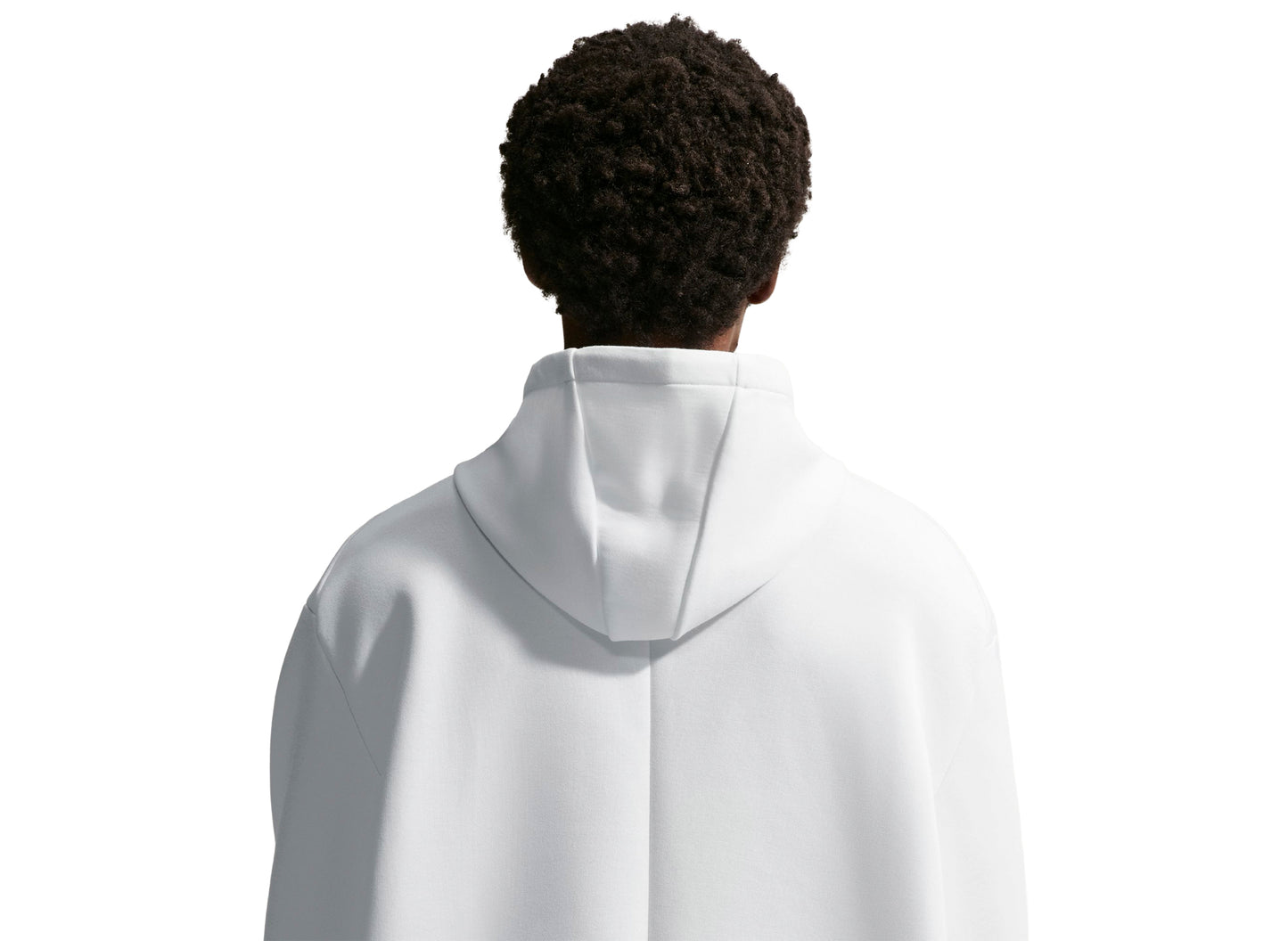Nike Kobe Dri-FIT Fleece Pullover Hoodie in White — view 4