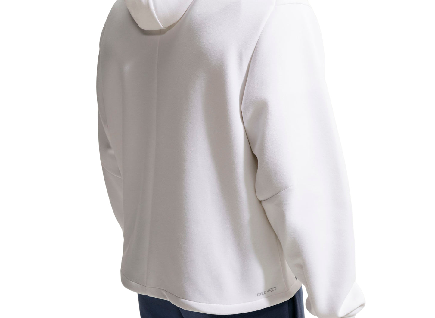 Nike Kobe Dri-FIT Fleece Pullover Hoodie in White / Black — view 6