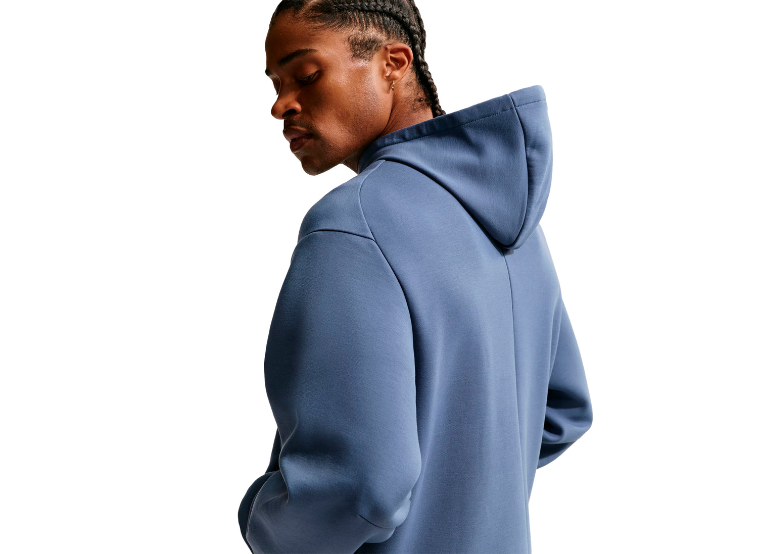 Nike Kobe Dri-FIT Pullover Basketball Hoodie in Diffused Blue — view 4