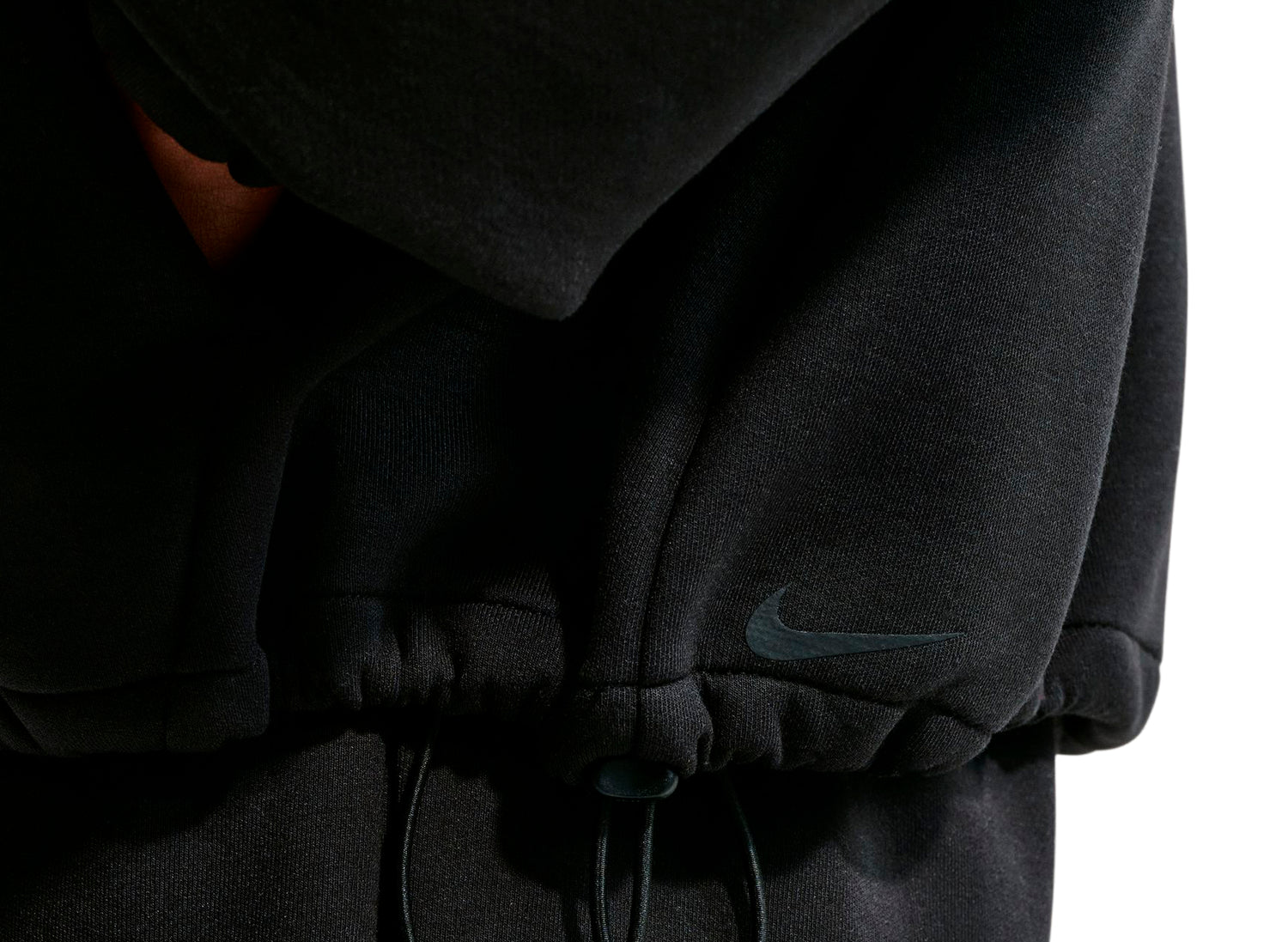 Nike Kobe Fleece Pullover Hoodie in Black / Sonic Yellow — view 6