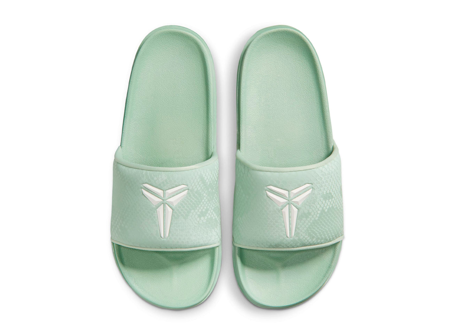 Nike Kobe Offcourt Slide in Steam / Summit White — view 4