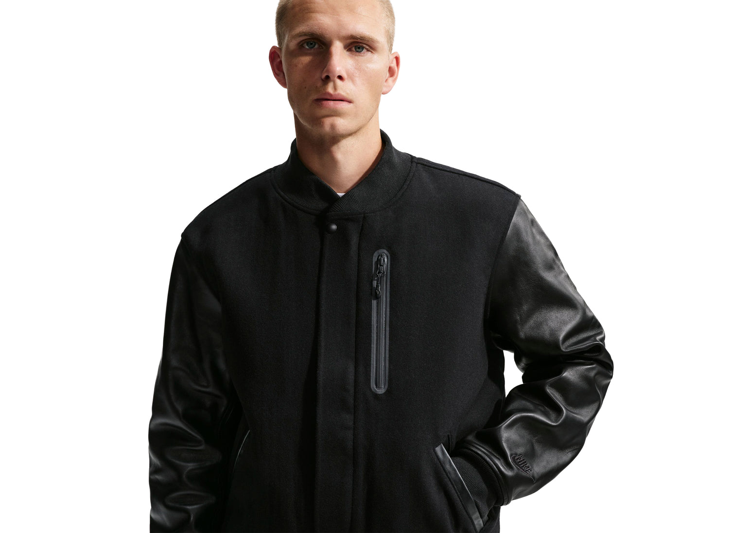 Nike NRG NBHD Destroyer Jacket in Black — view 3