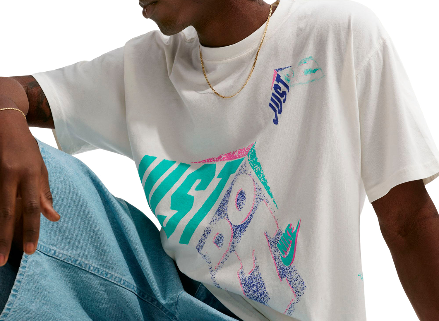 Nike NSW Max90 T-Shirt in Sail — view 5