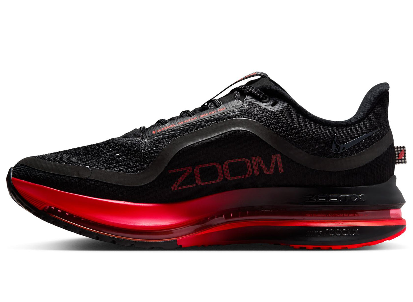 Nike Pegasus Premium in Black / University Red