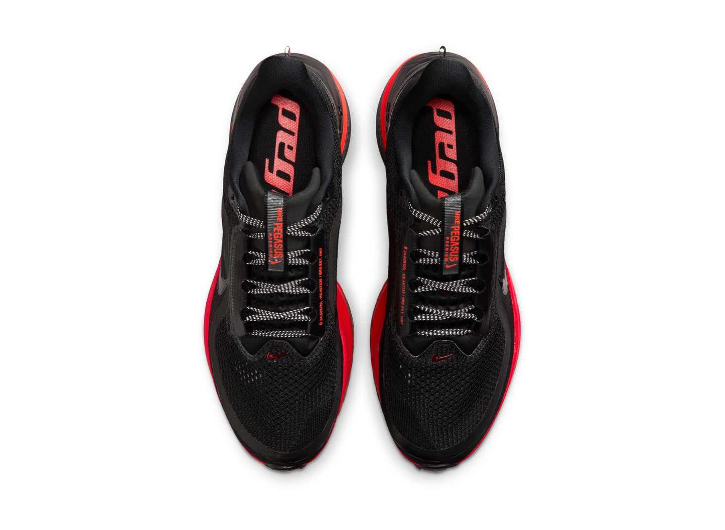 Nike Pegasus Premium in Black / University Red