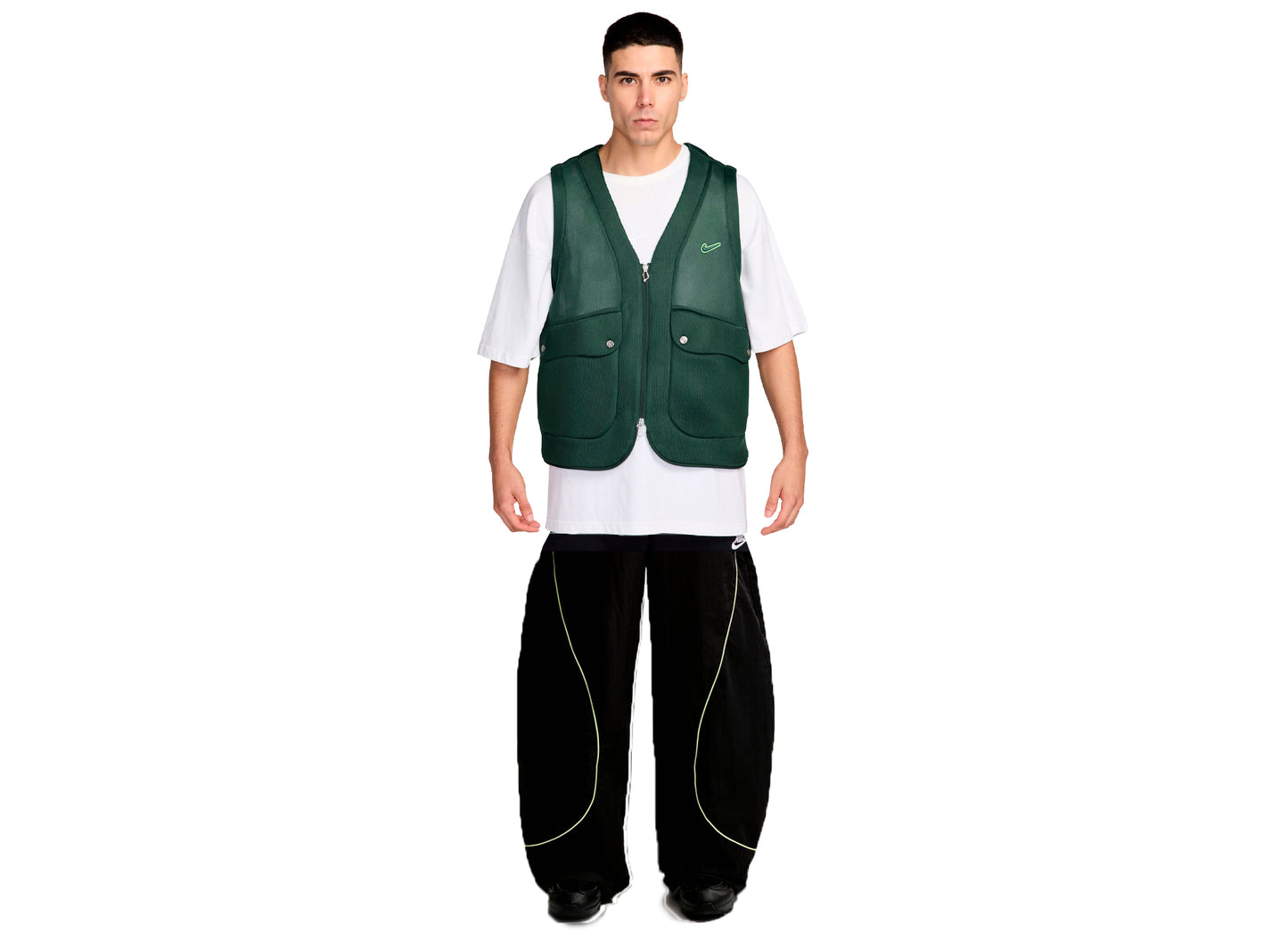 Nike Project F.R.O.G. Bubble Pod Vest in Fir