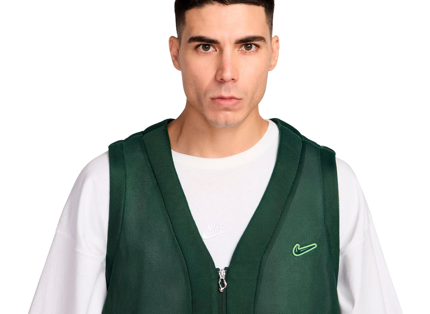 Nike Project F.R.O.G. Bubble Pod Vest in Fir — view 4
