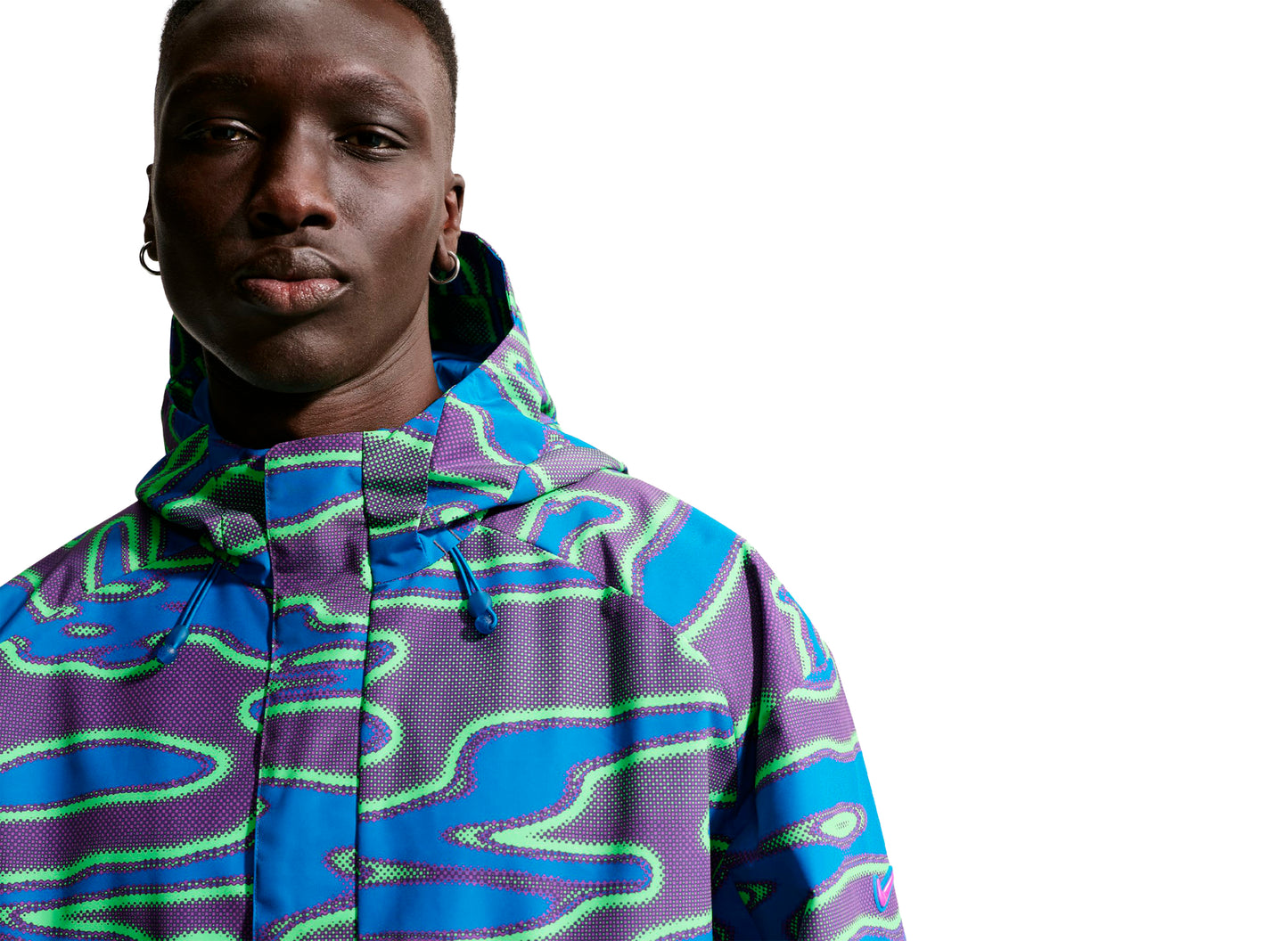 Nike Project F.R.O.G. Storm-FIT Hooded Jacket in Vivid Purple — view 5