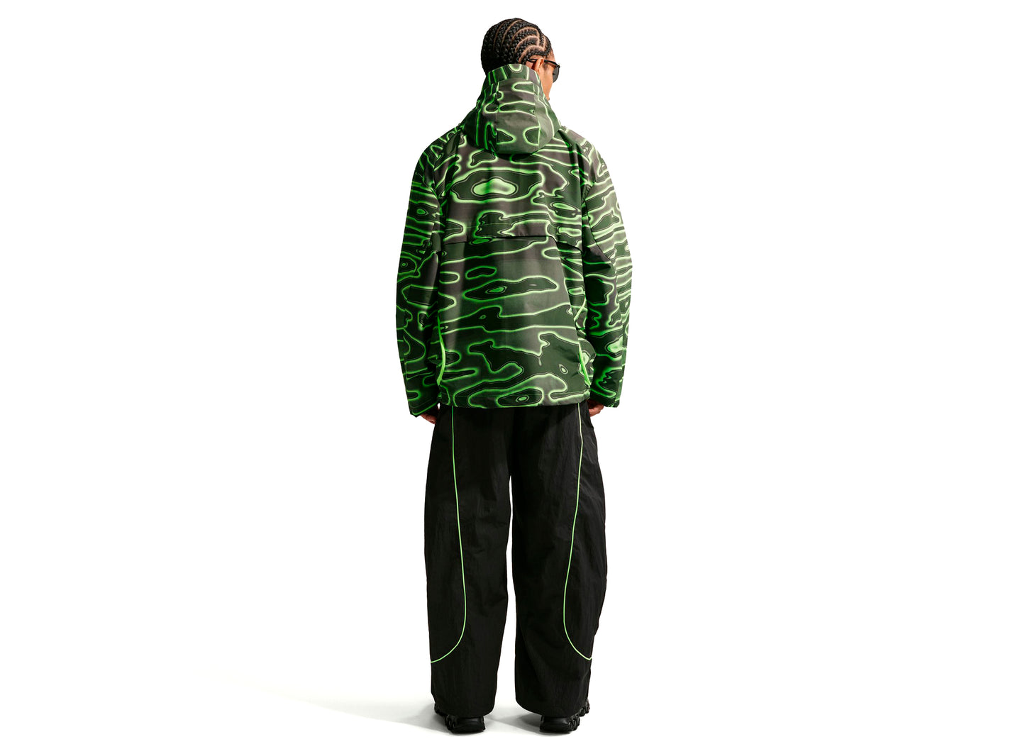 Nike Project F.R.O.G. Storm-FIT Hooded Jacket in Volt Ice — view 2