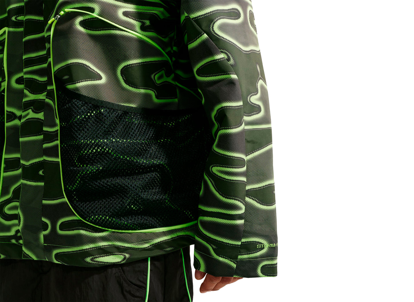 Nike Project F.R.O.G. Storm-FIT Hooded Jacket in Volt Ice — view 6