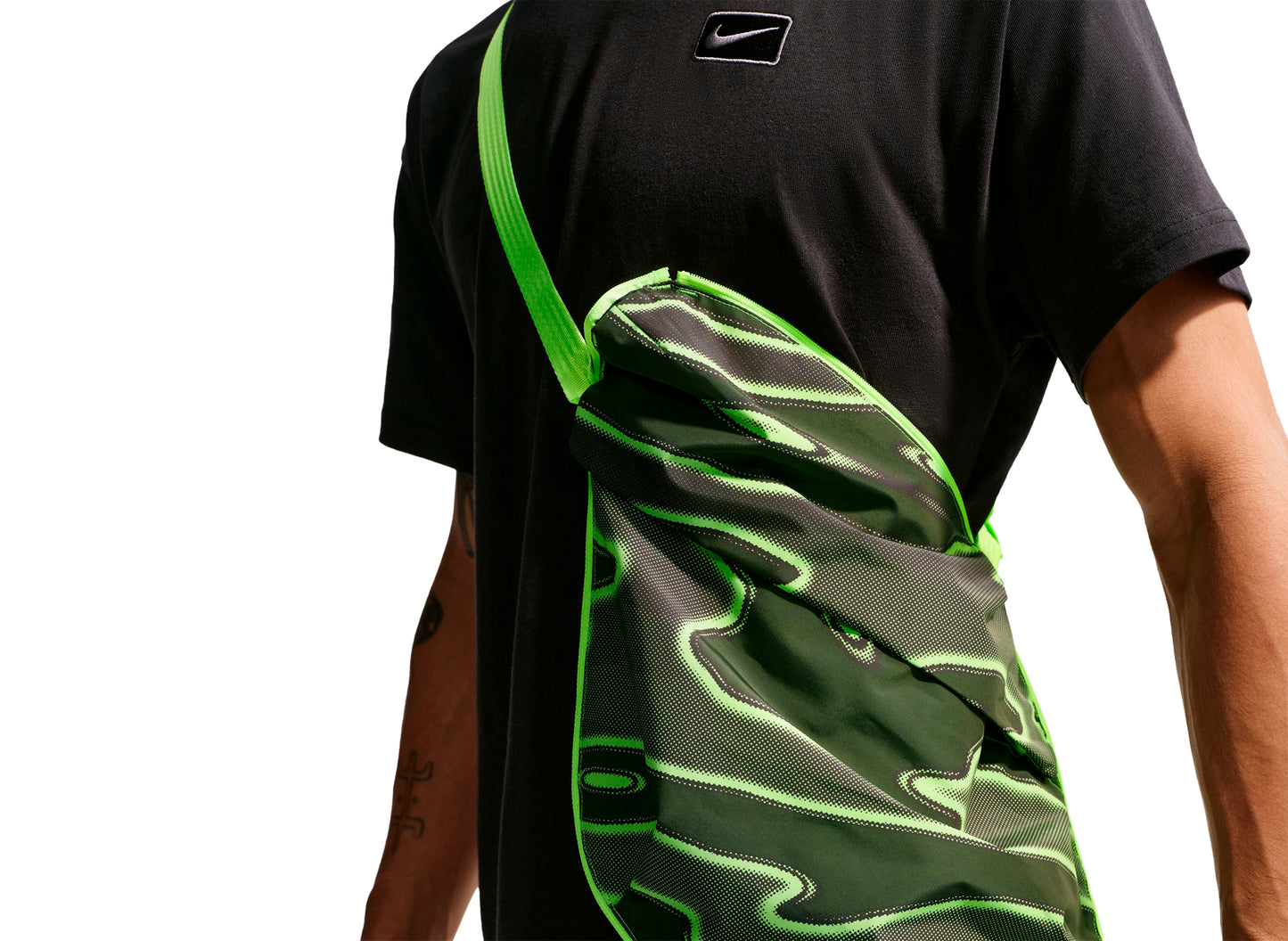 Nike Project F.R.O.G. Storm-FIT Hooded Jacket in Volt Ice — view 7