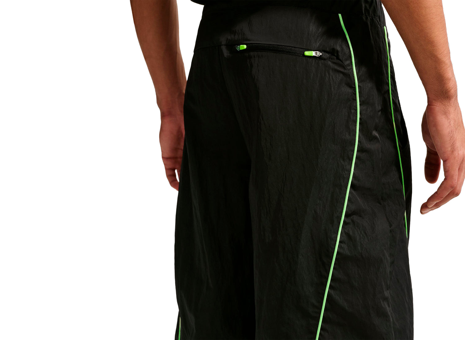 Nike Project F.R.O.G. Tobi Pants in Black / Volt Ice — view 4