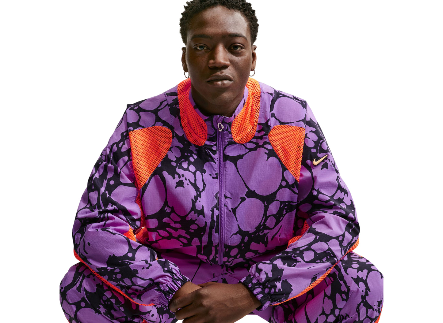 Nike Project F.R.O.G. Gooey Track Jacket in Bright Violet