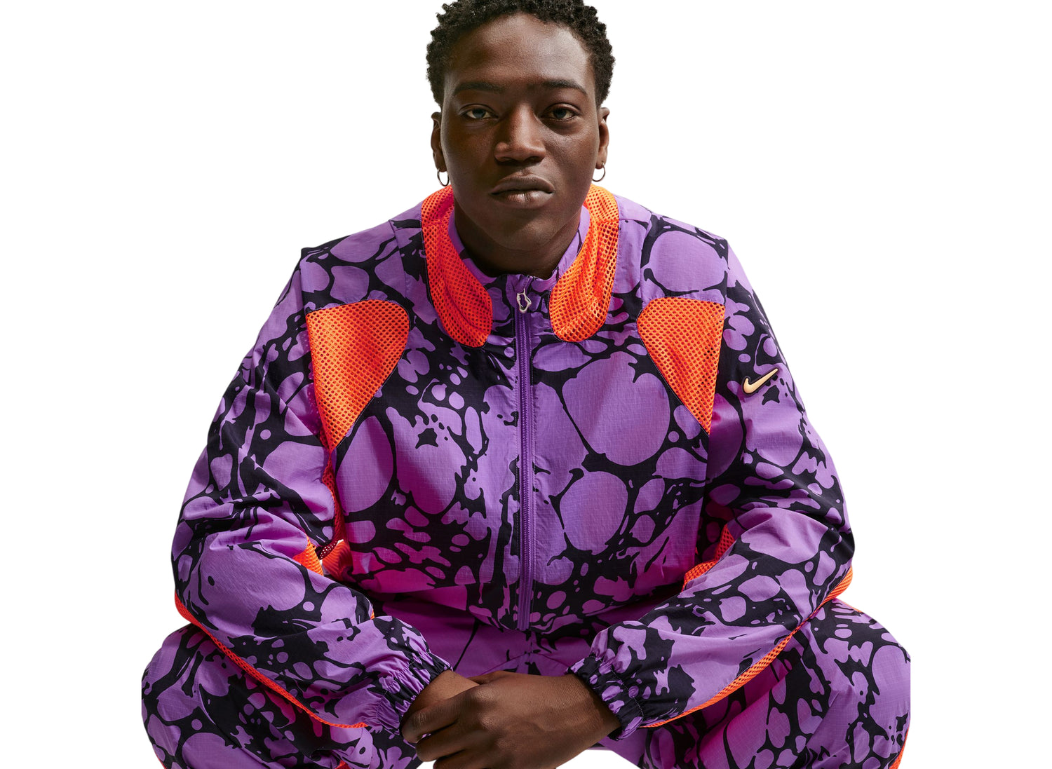 Nike Project F.R.O.G. Gooey Track Jacket in Bright Violet