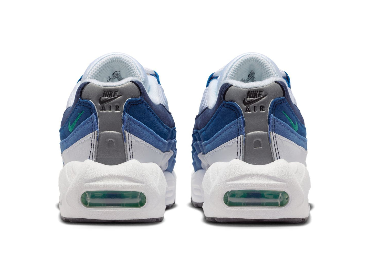 PS Nike Air Max 95 Premium in White / Lake Blue