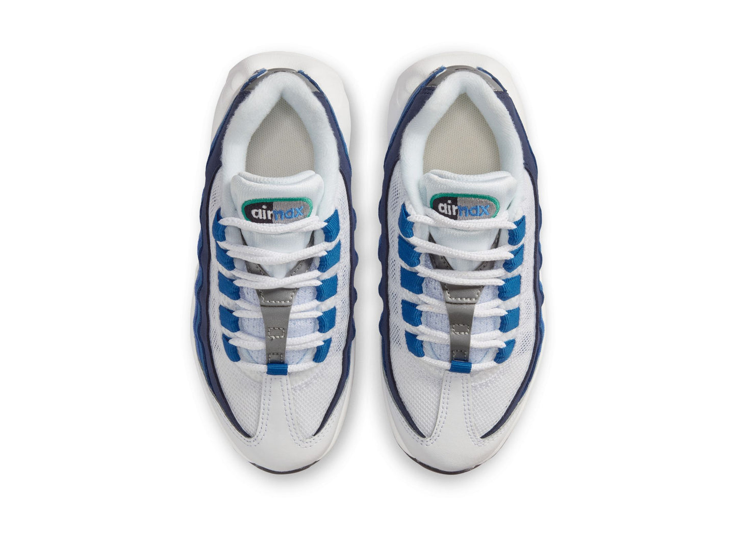 PS Nike Air Max 95 Premium in White / Lake Blue