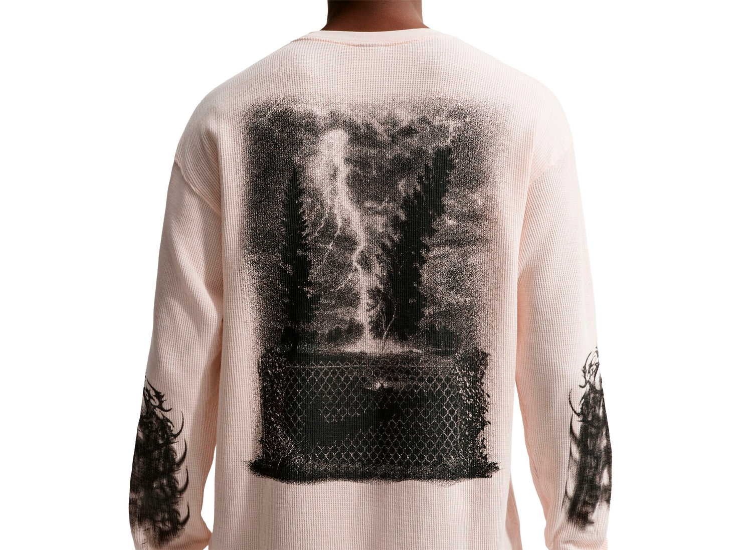 Nike Sportswear Thermal Top in Chalk — view 4