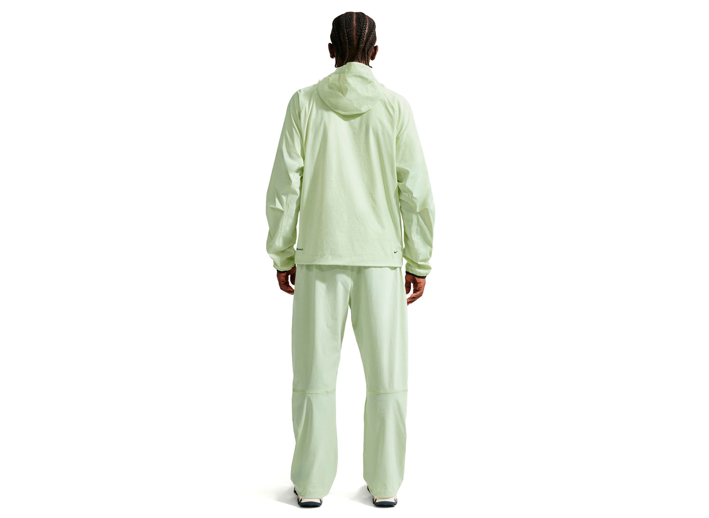 Nike Tech Dri-FIT Woven Pants in Light Liquid Lime — view 2