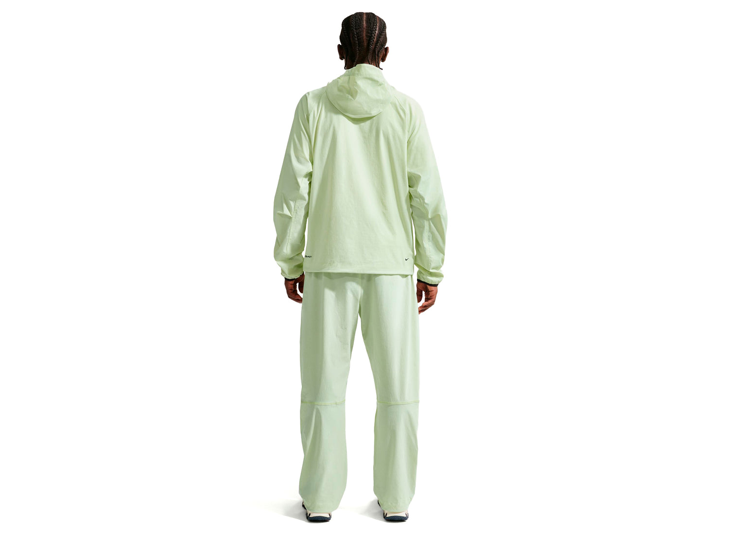 Nike Tech Dri-FIT Woven Pants in Light Liquid Lime — view 2