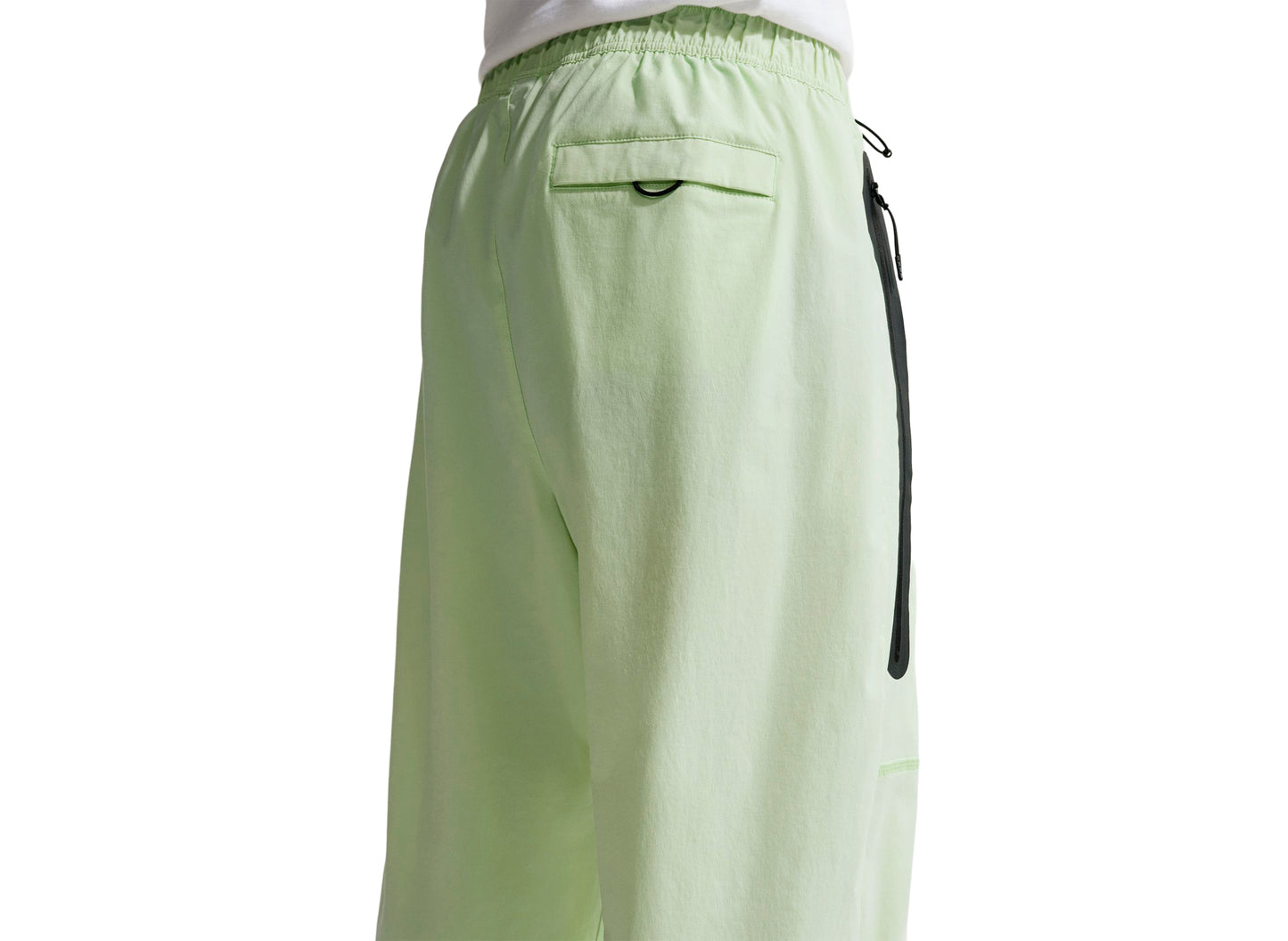 Nike Tech Dri-FIT Woven Pants in Light Liquid Lime — view 4