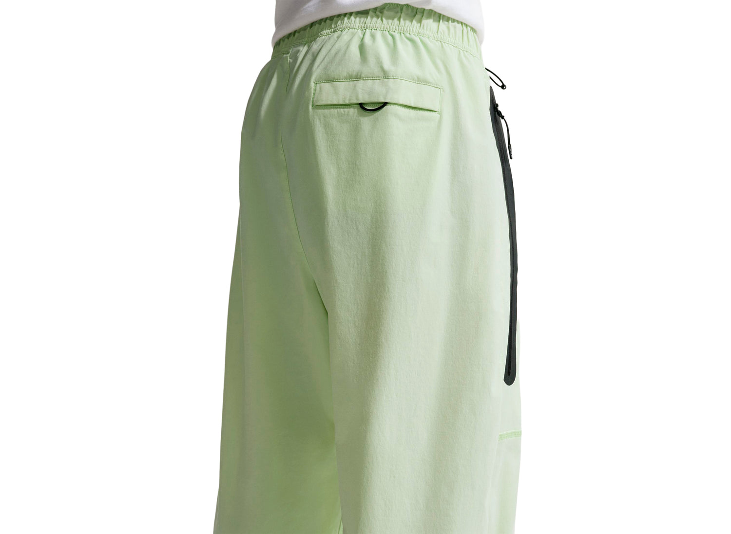Nike Tech Dri-FIT Woven Pants in Light Liquid Lime — view 4