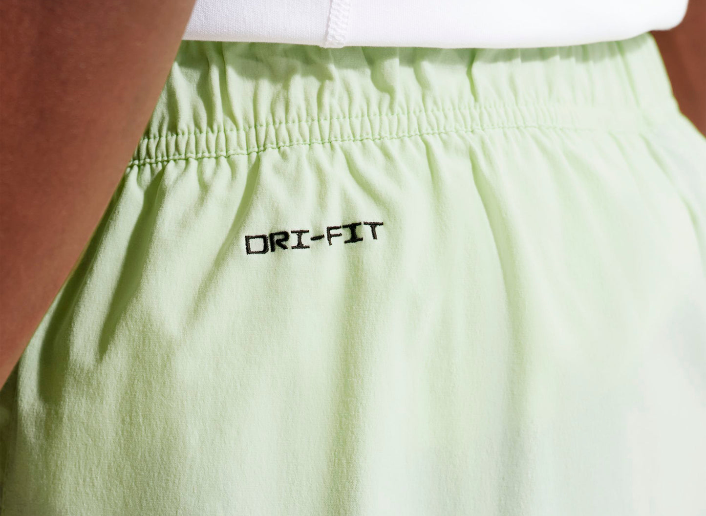 Nike Tech Dri-FIT Woven Pants in Light Liquid Lime — view 6