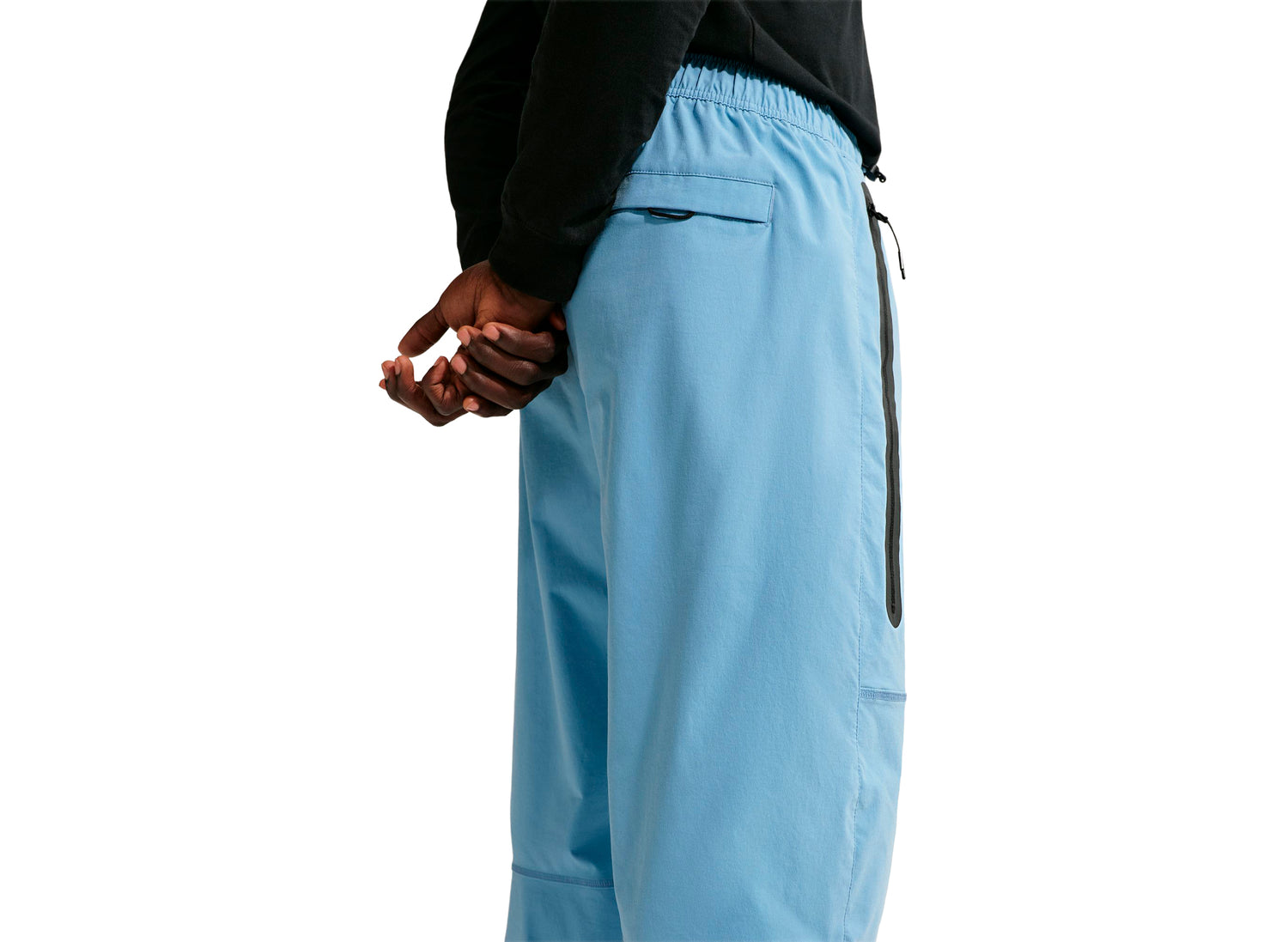 Nike Tech Dri-FIT Woven Pants in Work Blue — view 4