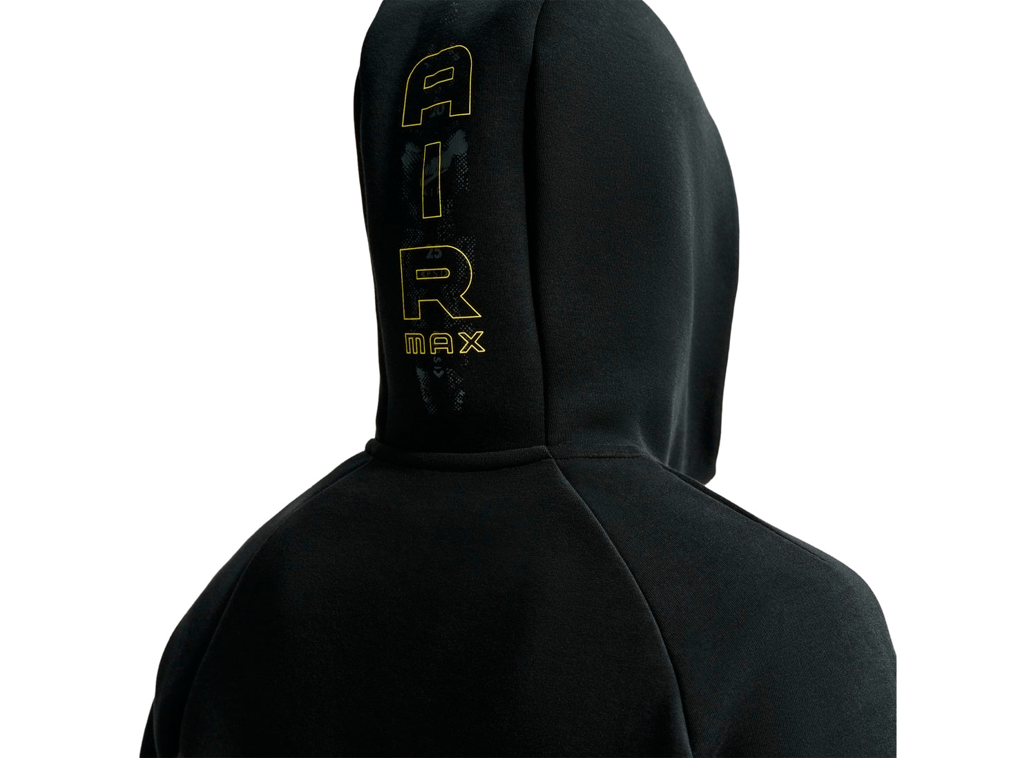 Nike Tech Fleece Full-Zip Windrunner Jacket in Black — view 4